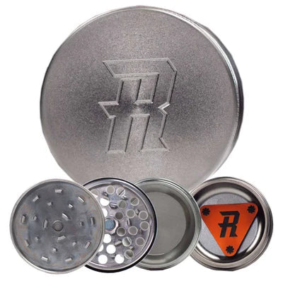 Herb Ripper Standard Stainless Steel Grinder (4-Piece)